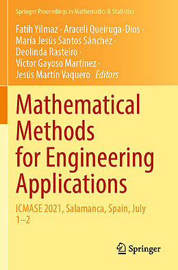 Couverture cartonnée Mathematical Methods for Engineering Applications de 