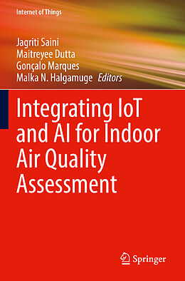 Couverture cartonnée Integrating IoT and AI for Indoor Air Quality Assessment de 