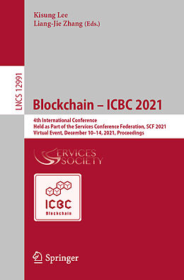 Kartonierter Einband Blockchain   ICBC 2021 von 