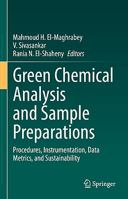 Livre Relié Green Chemical Analysis and Sample Preparations de 
