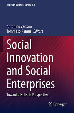 Couverture cartonnée Social Innovation and Social Enterprises de 