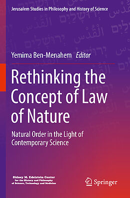 Couverture cartonnée Rethinking the Concept of Law of Nature de 