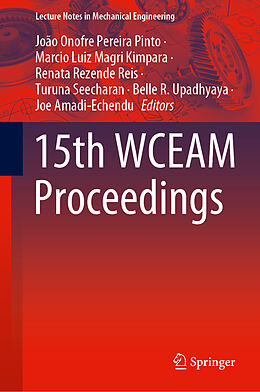 Livre Relié 15th WCEAM Proceedings de 