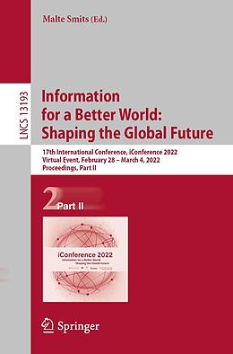 E-Book (pdf) Information for a Better World: Shaping the Global Future von 