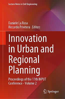 Fester Einband Innovation in Urban and Regional Planning von 