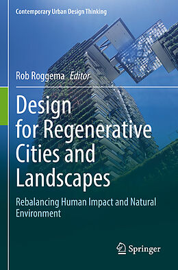 Couverture cartonnée Design for Regenerative Cities and Landscapes de 