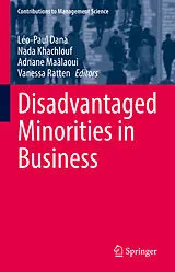 Fester Einband Disadvantaged Minorities in Business von 