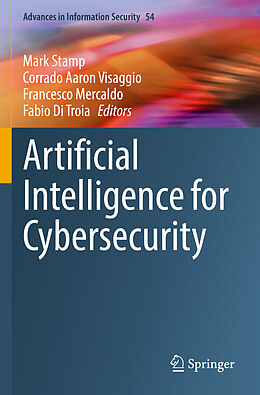 Couverture cartonnée Artificial Intelligence for Cybersecurity de 