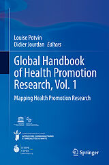 eBook (pdf) Global Handbook of Health Promotion Research, Vol. 1 de 