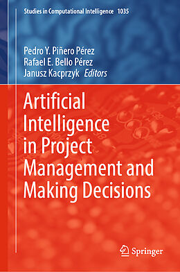 Livre Relié Artificial Intelligence in Project Management and Making Decisions de 