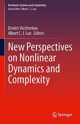 Livre Relié New Perspectives on Nonlinear Dynamics and Complexity de 