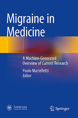 Couverture cartonnée Migraine in Medicine de 