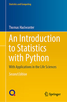 Livre Relié An Introduction to Statistics with Python de Thomas Haslwanter