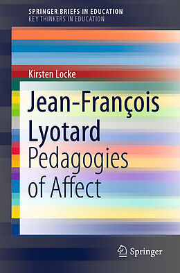 Kartonierter Einband Jean-François Lyotard von Kirsten Locke