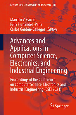 Couverture cartonnée Advances and Applications in Computer Science, Electronics, and Industrial Engineering de 