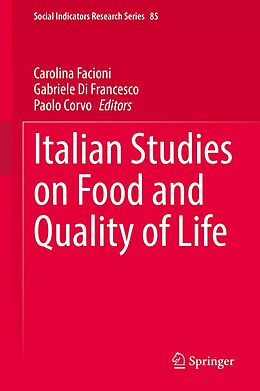 eBook (pdf) Italian Studies on Food and Quality of Life de 