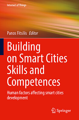 Couverture cartonnée Building on Smart Cities Skills and Competences de 