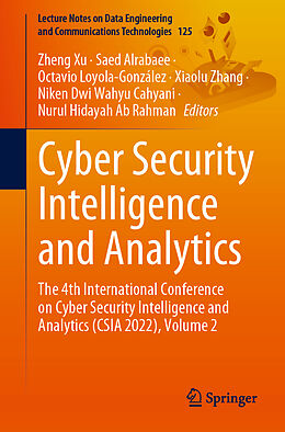 eBook (pdf) Cyber Security Intelligence and Analytics de 