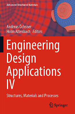 Couverture cartonnée Engineering Design Applications IV de 