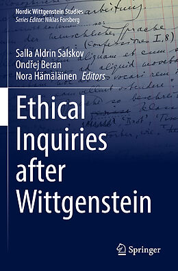 Couverture cartonnée Ethical Inquiries after Wittgenstein de 