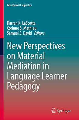 Couverture cartonnée New Perspectives on Material Mediation in Language Learner Pedagogy de 