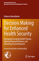 eBook (pdf) Decision Making for Enhanced Health Security de Gilberto Montibeller