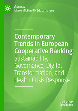 Couverture cartonnée Contemporary Trends in European Cooperative Banking de 