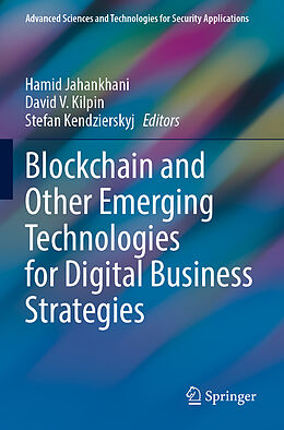 Couverture cartonnée Blockchain and Other Emerging Technologies for Digital Business Strategies de 