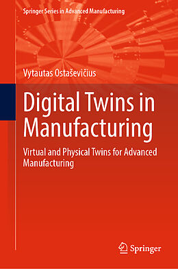 Livre Relié Digital Twins in Manufacturing de Vytautas Osta evi ius