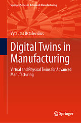 eBook (pdf) Digital Twins in Manufacturing de Vytautas Ostasevicius