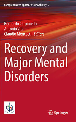 Couverture cartonnée Recovery and Major Mental Disorders de 