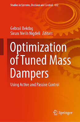 Livre Relié Optimization of Tuned Mass Dampers de 