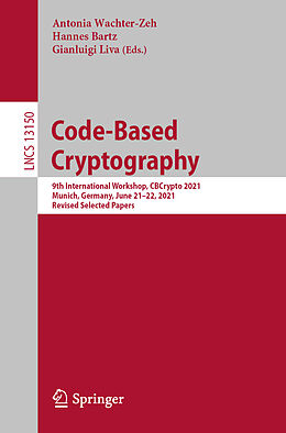 Kartonierter Einband Code-Based Cryptography von 