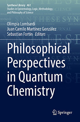 Couverture cartonnée Philosophical Perspectives in Quantum Chemistry de 