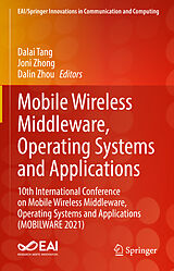 eBook (pdf) Mobile Wireless Middleware, Operating Systems and Applications de 