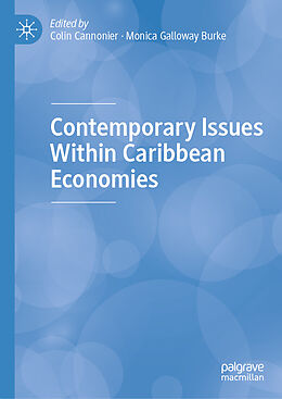 Livre Relié Contemporary Issues Within Caribbean Economies de 