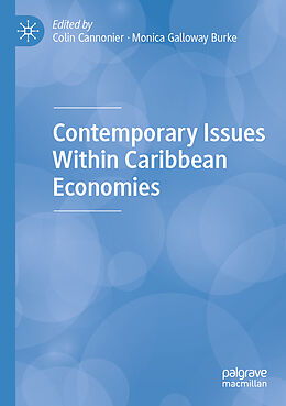 Couverture cartonnée Contemporary Issues Within Caribbean Economies de 