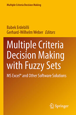 Couverture cartonnée Multiple Criteria Decision Making with Fuzzy Sets de 