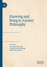 eBook (pdf) Knowing and Being in Ancient Philosophy de 