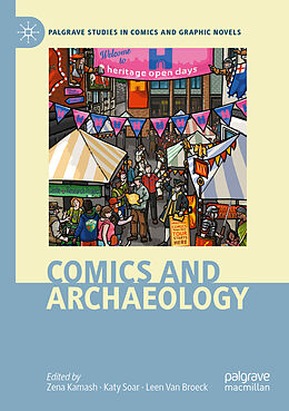 Couverture cartonnée Comics and Archaeology de 