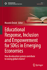 eBook (pdf) Educational Response, Inclusion and Empowerment for SDGs in Emerging Economies de 