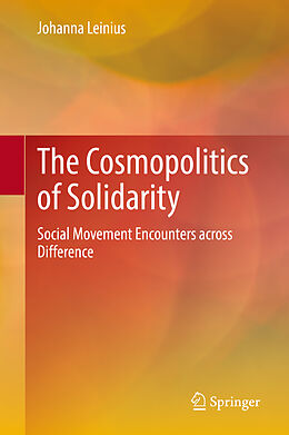 Livre Relié The Cosmopolitics of Solidarity de Johanna Leinius