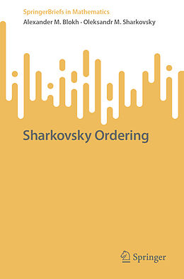 Couverture cartonnée Sharkovsky Ordering de Oleksandr M. Sharkovsky, Alexander M. Blokh