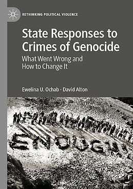 Couverture cartonnée State Responses to Crimes of Genocide de David Alton, Ewelina U. Ochab