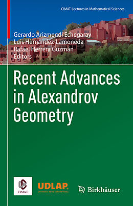 E-Book (pdf) Recent Advances in Alexandrov Geometry von 