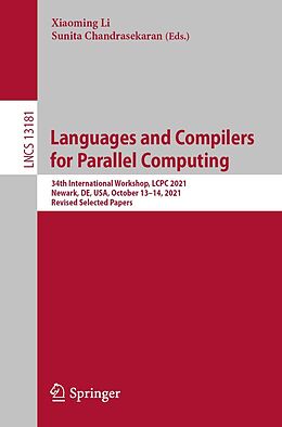 eBook (pdf) Languages and Compilers for Parallel Computing de 