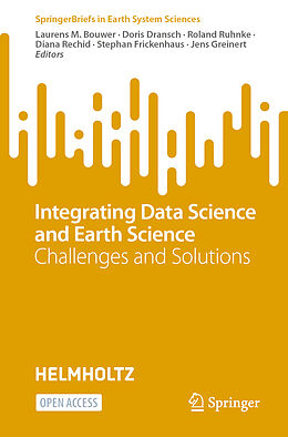 Couverture cartonnée Integrating Data Science and Earth Science de 