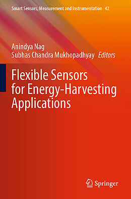 Couverture cartonnée Flexible Sensors for Energy-Harvesting Applications de 