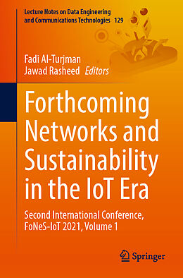 Couverture cartonnée Forthcoming Networks and Sustainability in the IoT Era de 