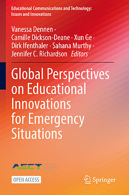 Couverture cartonnée Global Perspectives on Educational Innovations for Emergency Situations de 